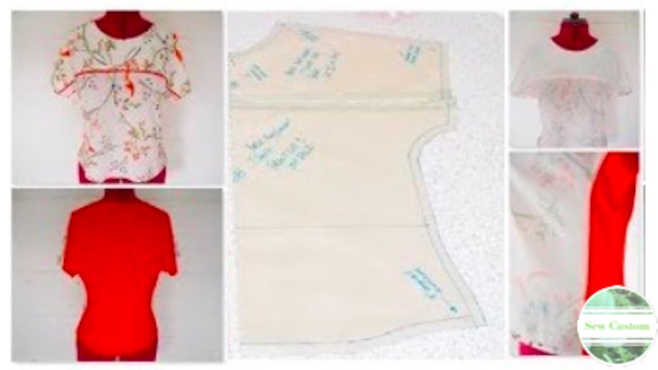 The Patterning of my Basic T-Shirt *From the Kimono Block*