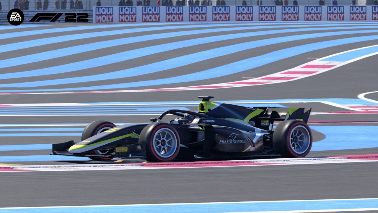 F1 22 ] F2 21 Carlin Racing Team Racing Around The French Grand Prix