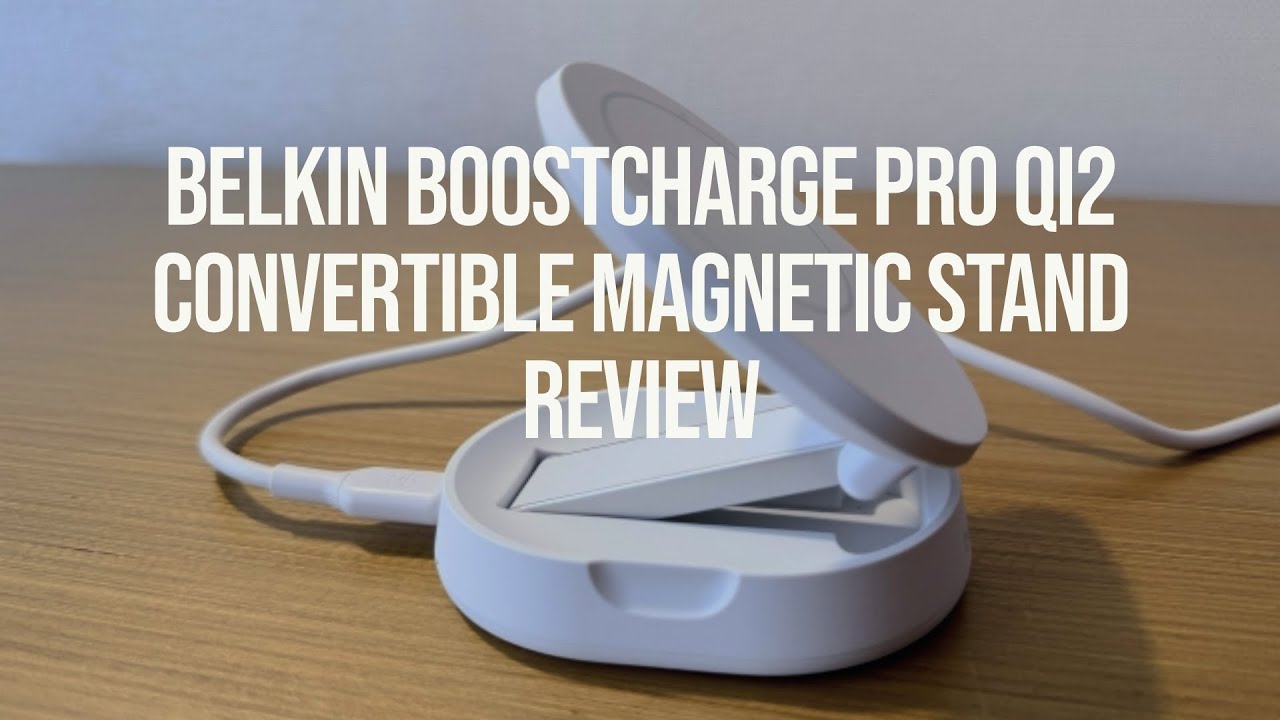 Belkin BoostCharge Pro Convertible Qi2 Magnetic Stand Review: Travel-Friendly Wireless Power