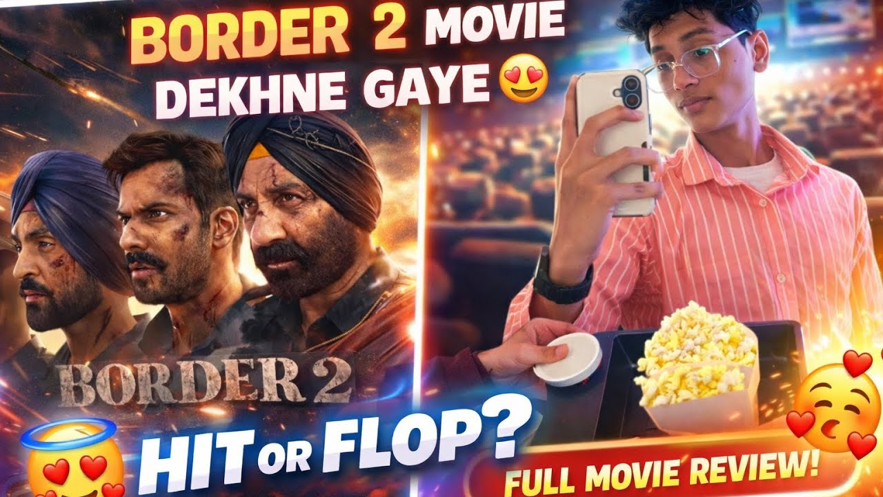 Finally Border 2 Movie Dekh Li😍| Movie Dekhke Rona Agya😭| 