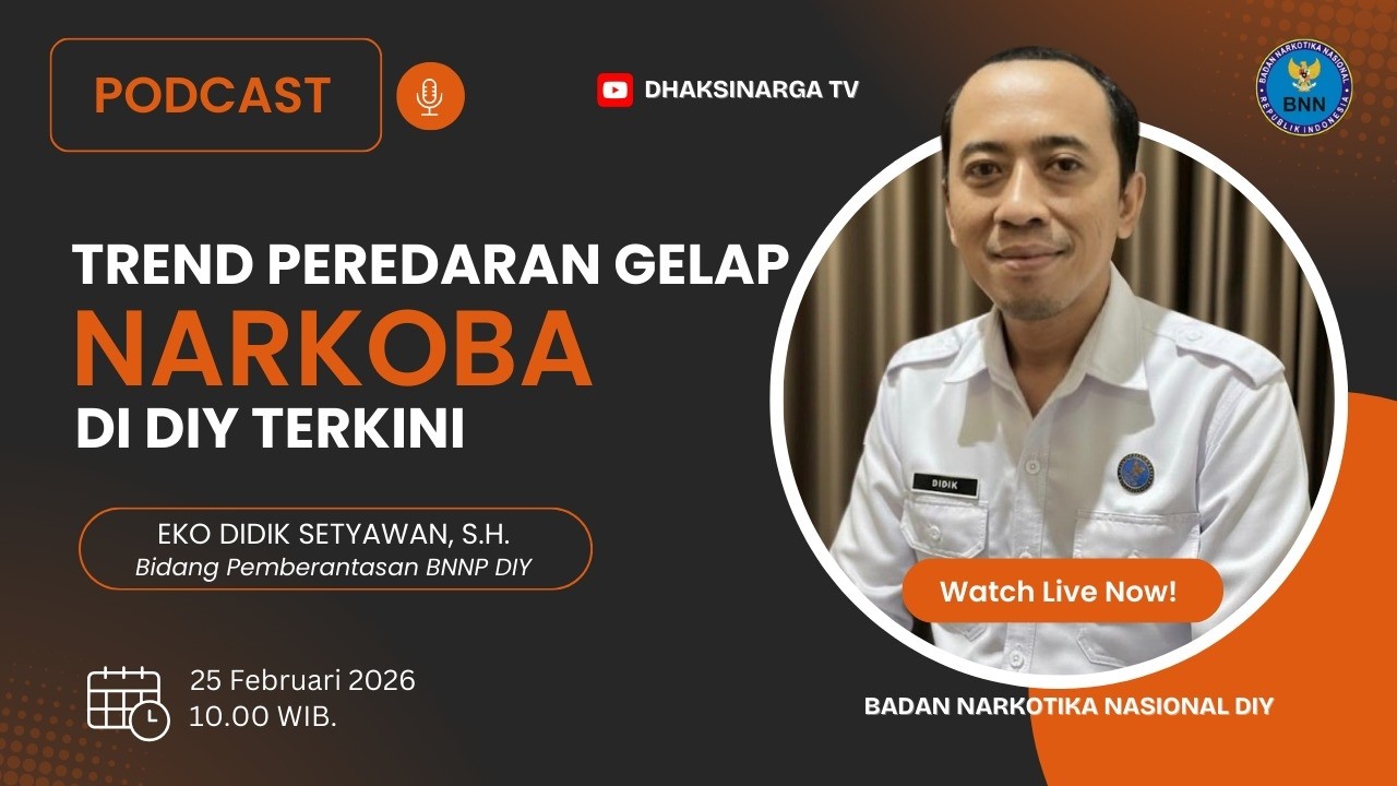 Trend Peredaran Gelap Narkoba di DIY Terkini  |  Podcast bersama BNNP DIY