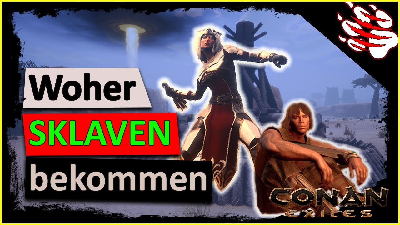 ► Conan Exiles Beginnersguide 🦌 - #002: Sklaven, Sklaverei & ihr Fang