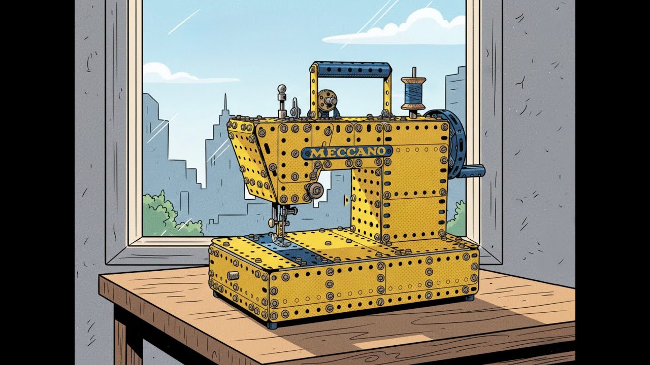 Meccano Chain Stitch Machine