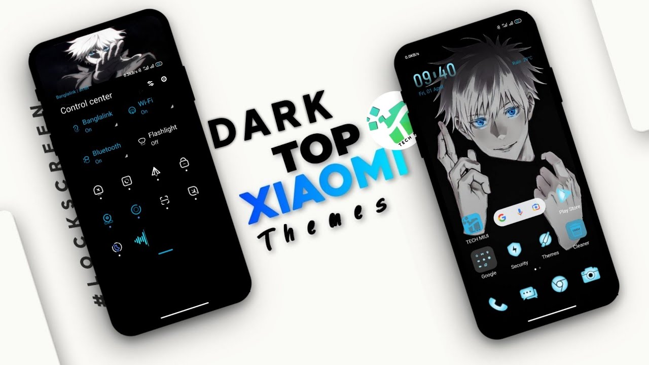 MIUI 13: 2022 Amazing Dark Xiaomi Themes For Your Redmi and POCO Phones
