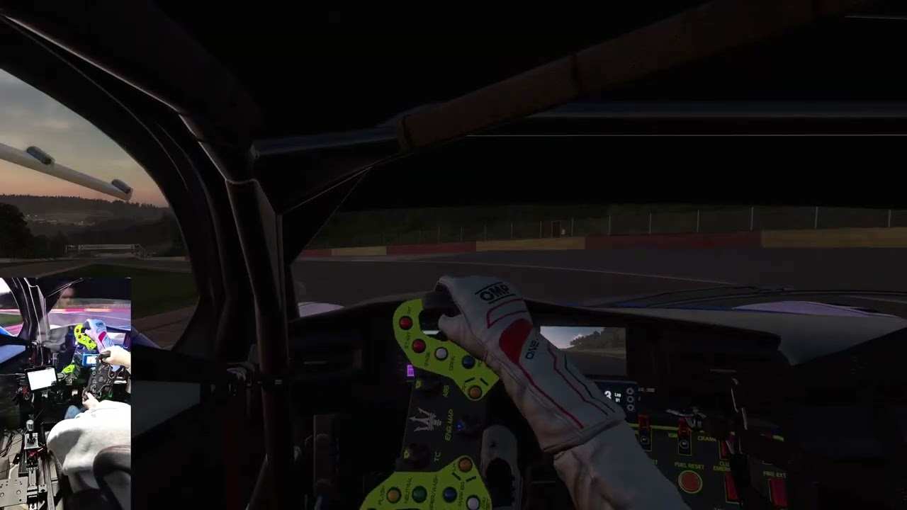 Maserati MC20 GT2 / Circuit of Spa-Francorchamps / Asetto Corsa Evo 0.5 / Moza R12 🔊