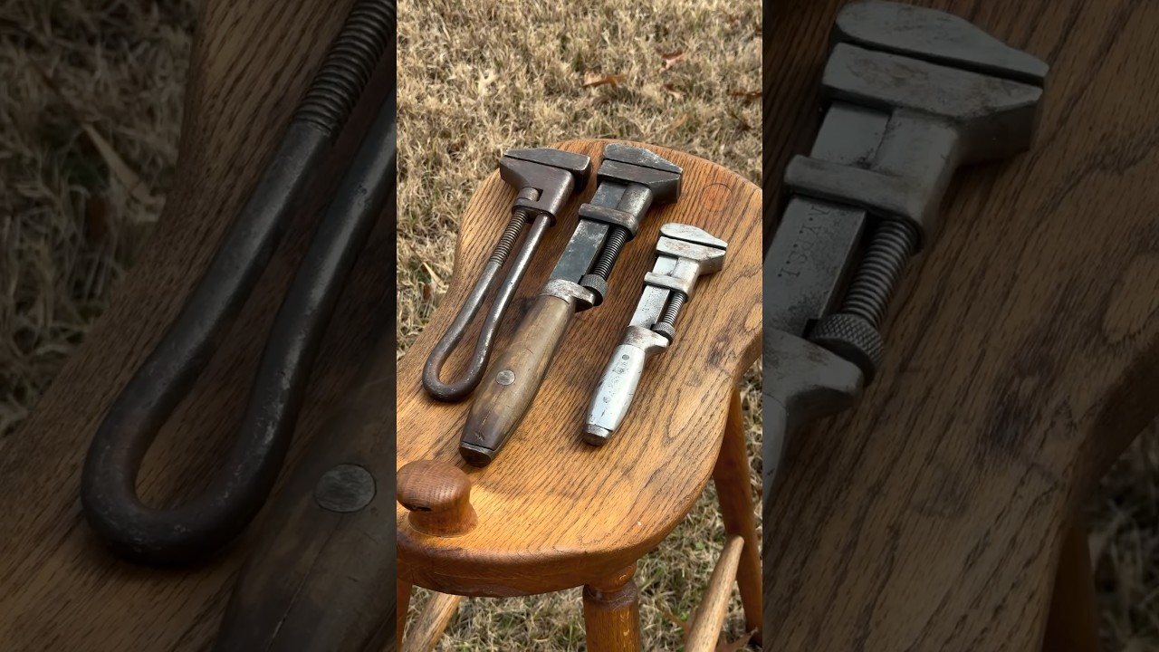 Why is it called a Monkey Wrench? #monkeywrench #wrench #handtools #mechanic #woodworking #bushcraft