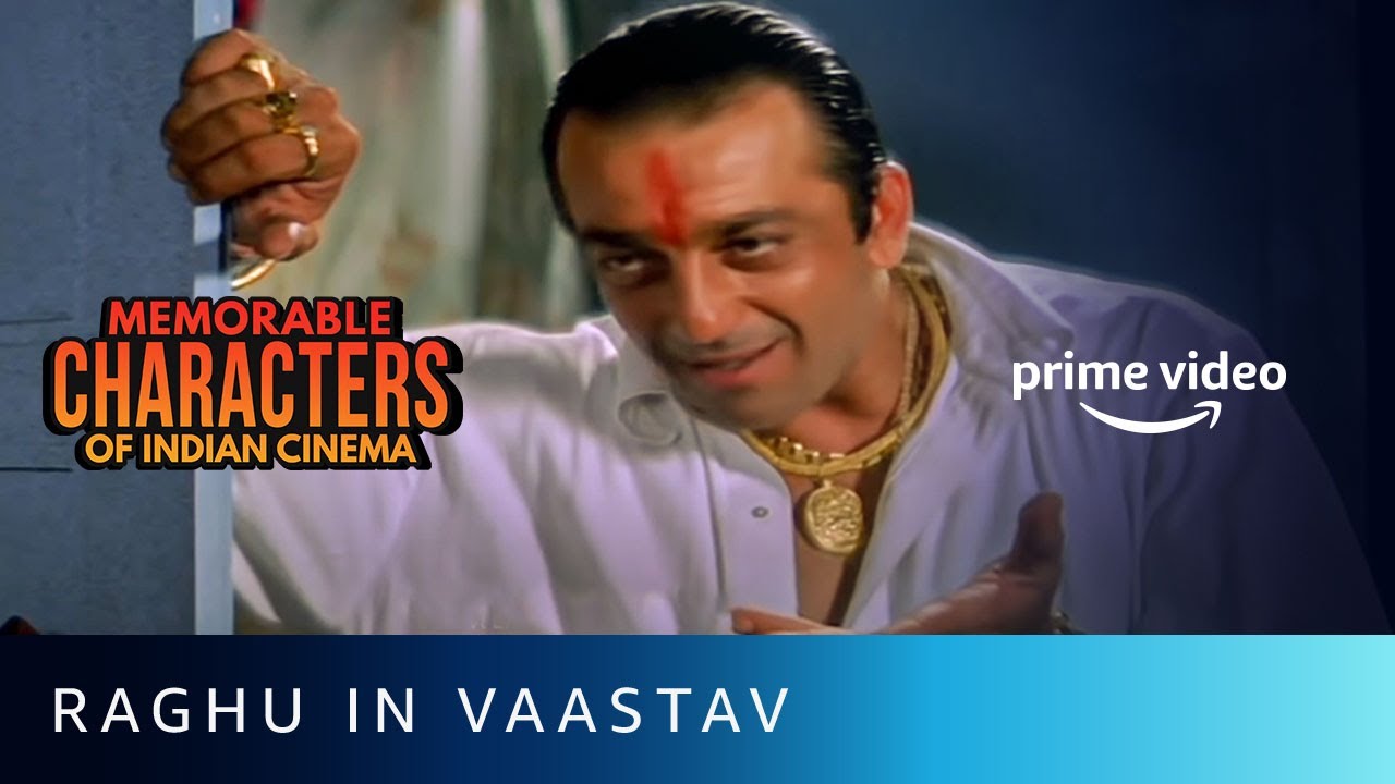 Sanjay Dutt as Raghu | Memorable Characters of Indian Cinema | Vaastav | Amazon Prime Video