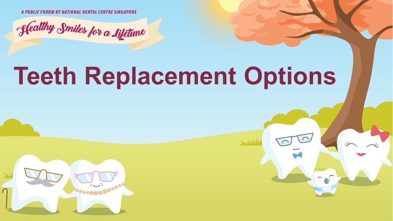 Tooth Loss and Replacement Options, Dr Chew, National Dental Centre Singapore