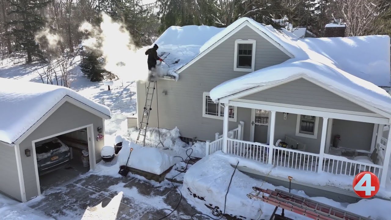 Buffalo company provides homeowners relief from ice dams using steam