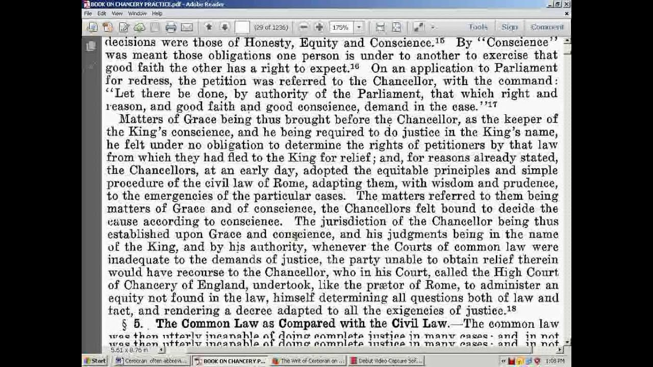 Writ of Certiorari is Judicial Review