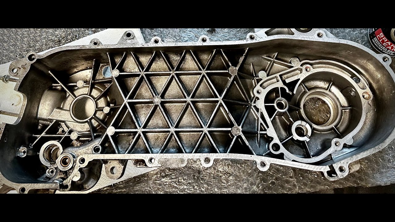Smontaggio completo blocco piaggio