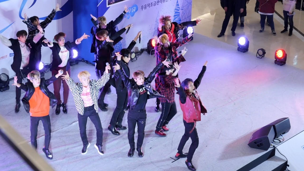 171208 세븐틴 SEVENTEEN _ 박수 CLAP _ 전체직캠 Fullshot _ Love Milk Festival _ 영등포 타임스퀘어