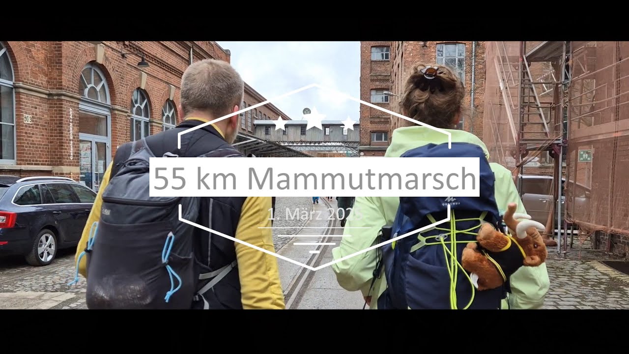 Mammutmarsch Leipzig 2025 (55 km Wanderung)