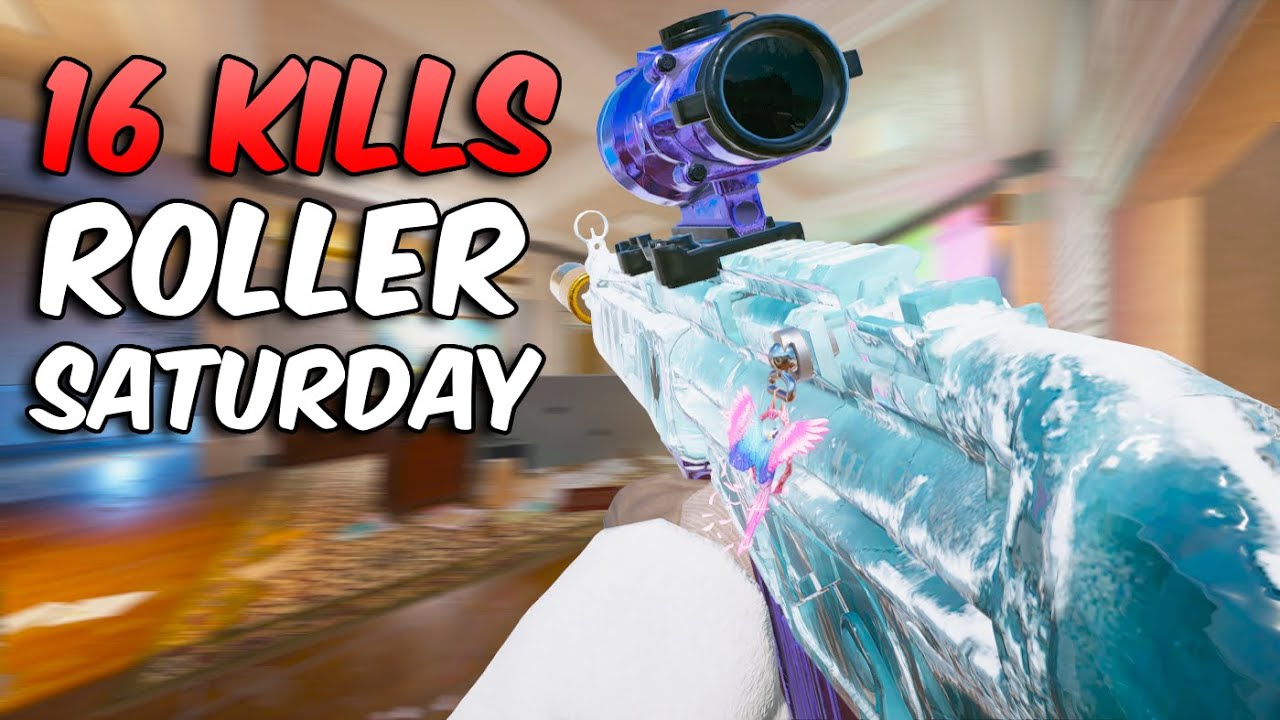 Dropping 16 KILLS in ROLLER SATURDAY - Console Rainbow Six Siege