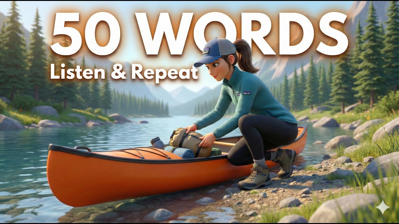 Beginner | 50 Oxford 5000 Words (Listen & Repeat) | Ep. 21