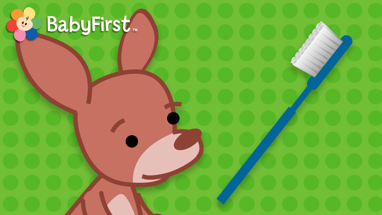 A caixa de brinquedos do Joey: Escova de dentes | Descobrir objetos para Crianças | BabyFirst