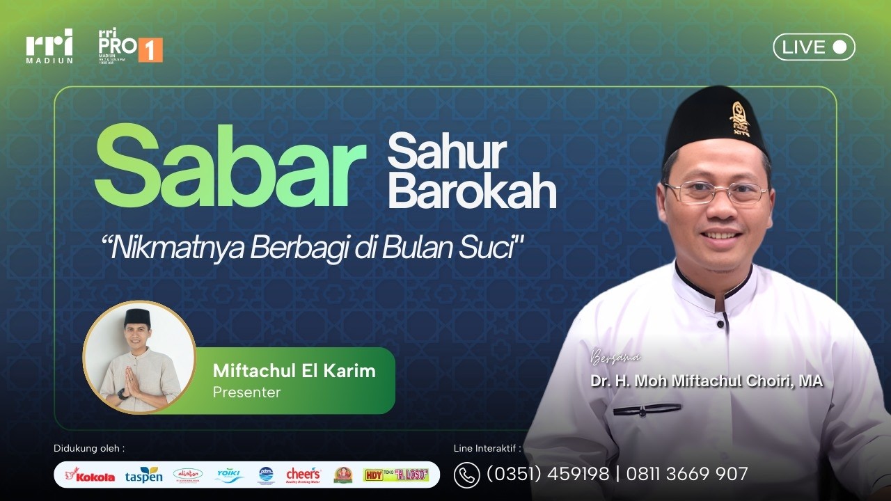 SABAR (SAHUR BAROKAH) - NIKMATNYA BERBAGI DI BULAN SUCI