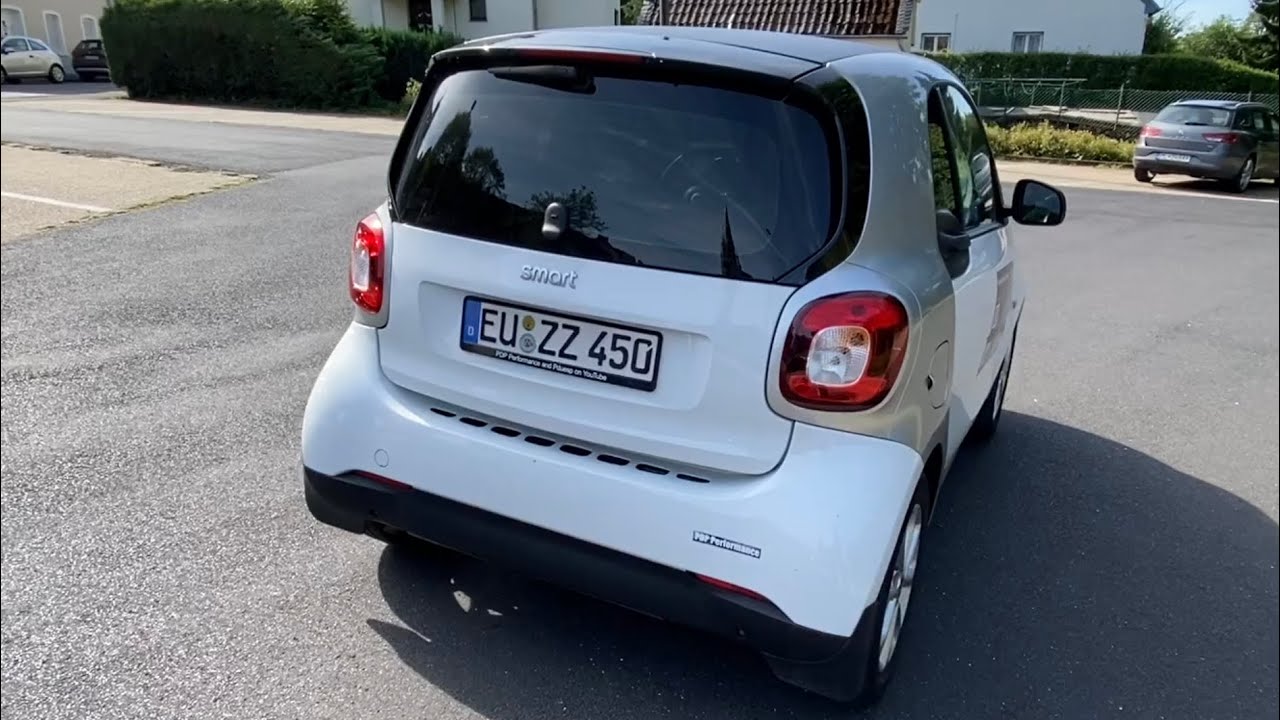 How to tint your rear car windows with CFC tint film Smart Fortwo DIY