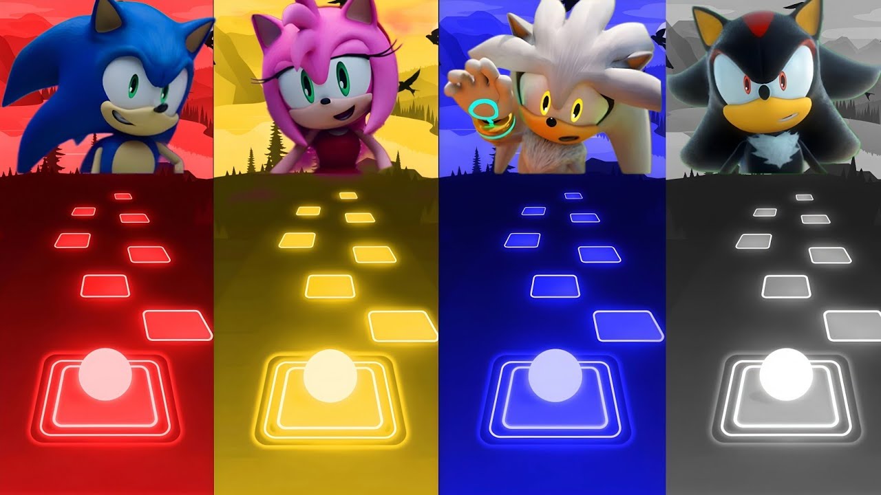 🔴 Sonic SUPER 😱 OTHER HEDGEHOG 3 Tiles Hop 🎯 Cedm rush 🟢 #11