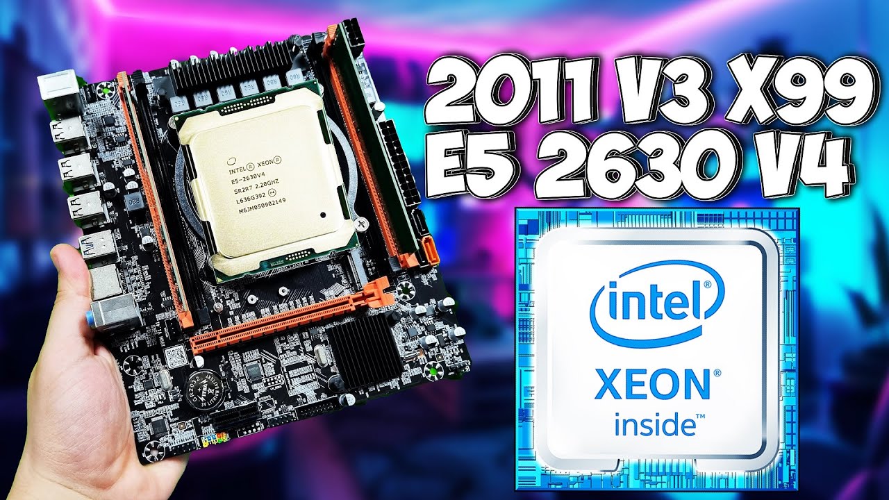 РАСПАКОВКА ОБЗОР И ТЕСТ КОМПЛЕКТА ATERMITER x99 D4 + Xeon E5 2630v4