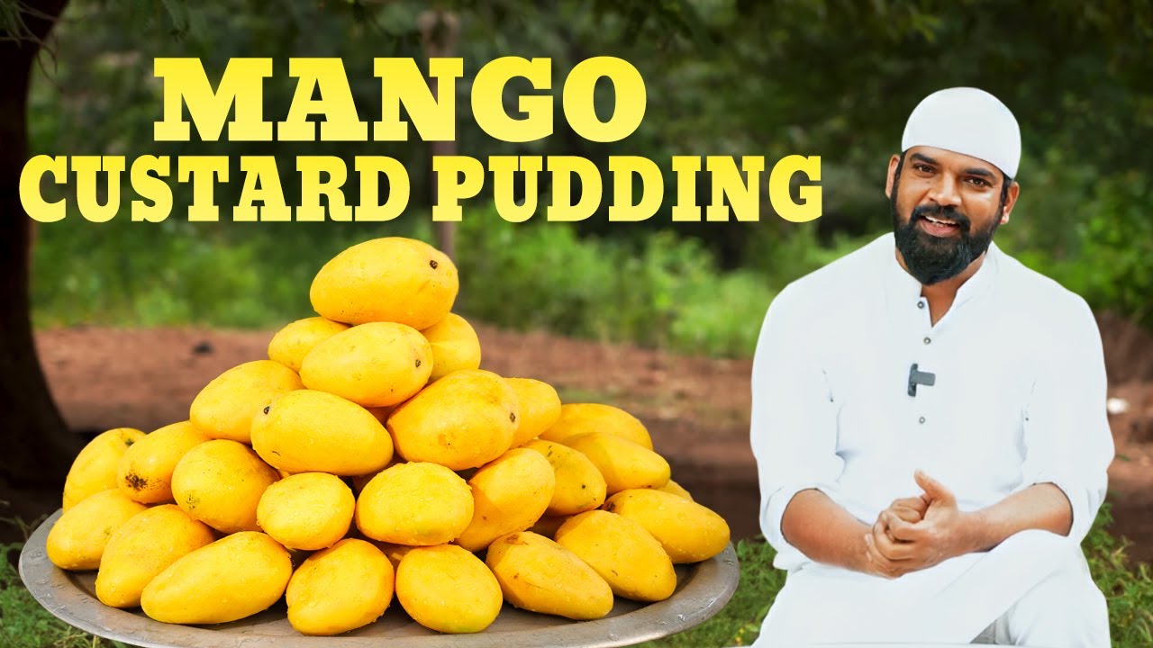Mango Custard Pudding | Mango Custard Pudding Recipe By Nawab's Kitchen official #165