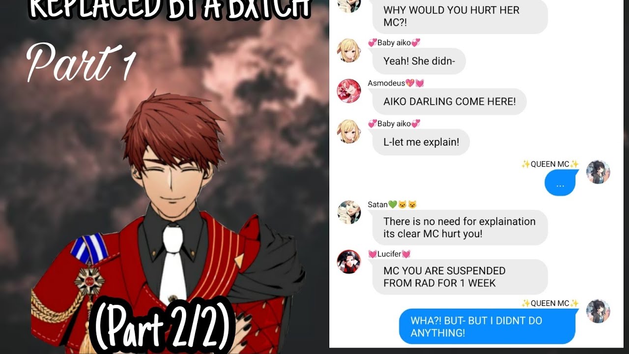 Obey me texts: Replaced Mc • With a twist (au) PART 1