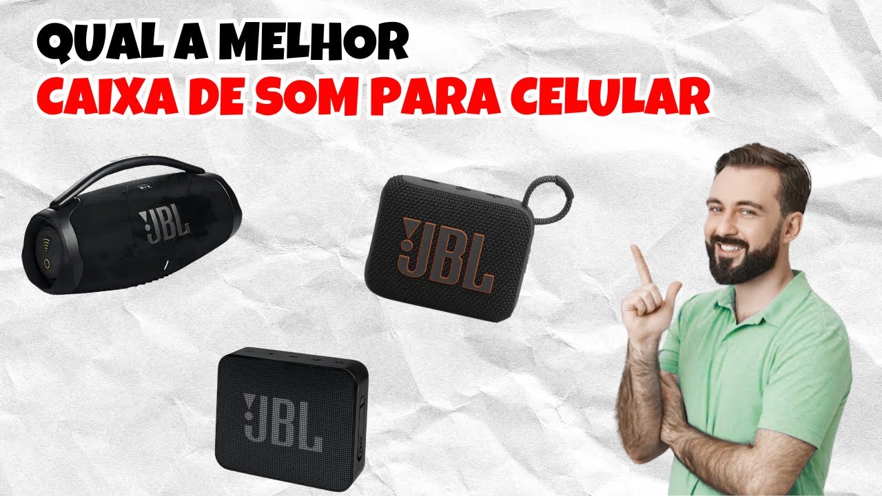 Onde Comprar Caixa de Som Bluetooth para Celular Boa e Barata? - Guia das 3 Melhores Caixas JBL
