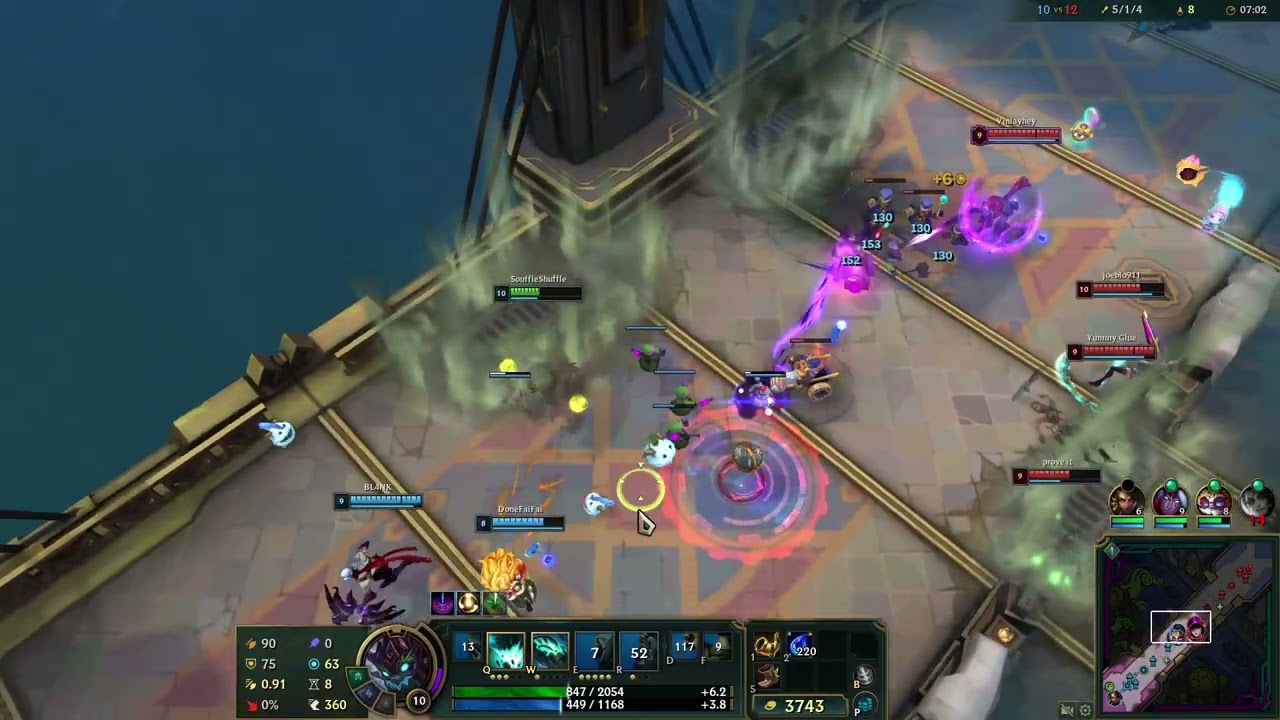 4v4 Aram Maokai Gameplay 1080p 30fps