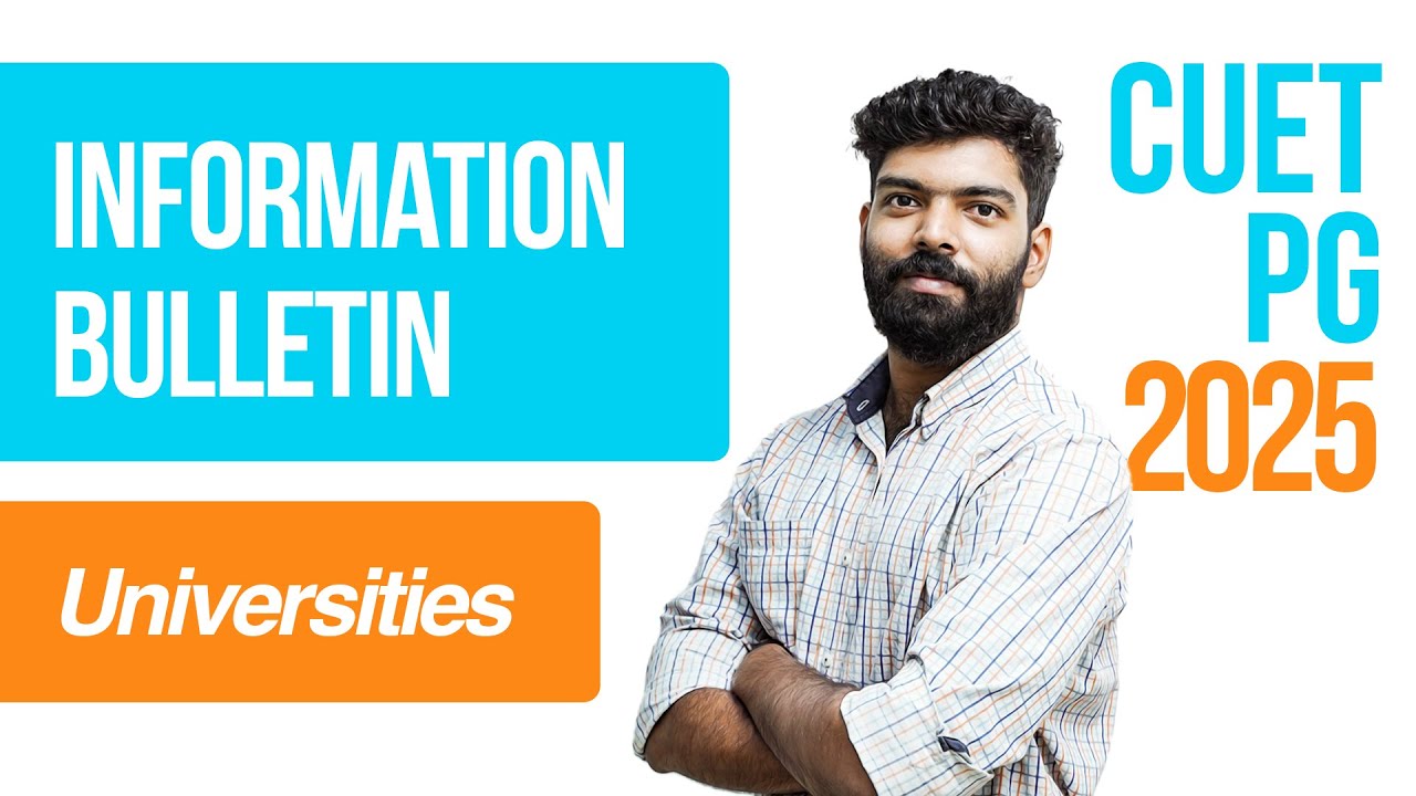 CUET PG 2025 | Information Bulletin | Universities | Test Paper | Kerala's No.1 PG Coaching