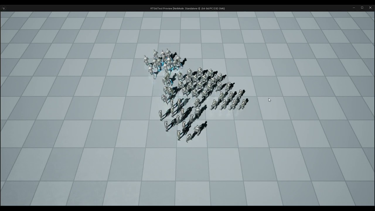 RTS Avoidance & Group formation In Unreal Engine 5