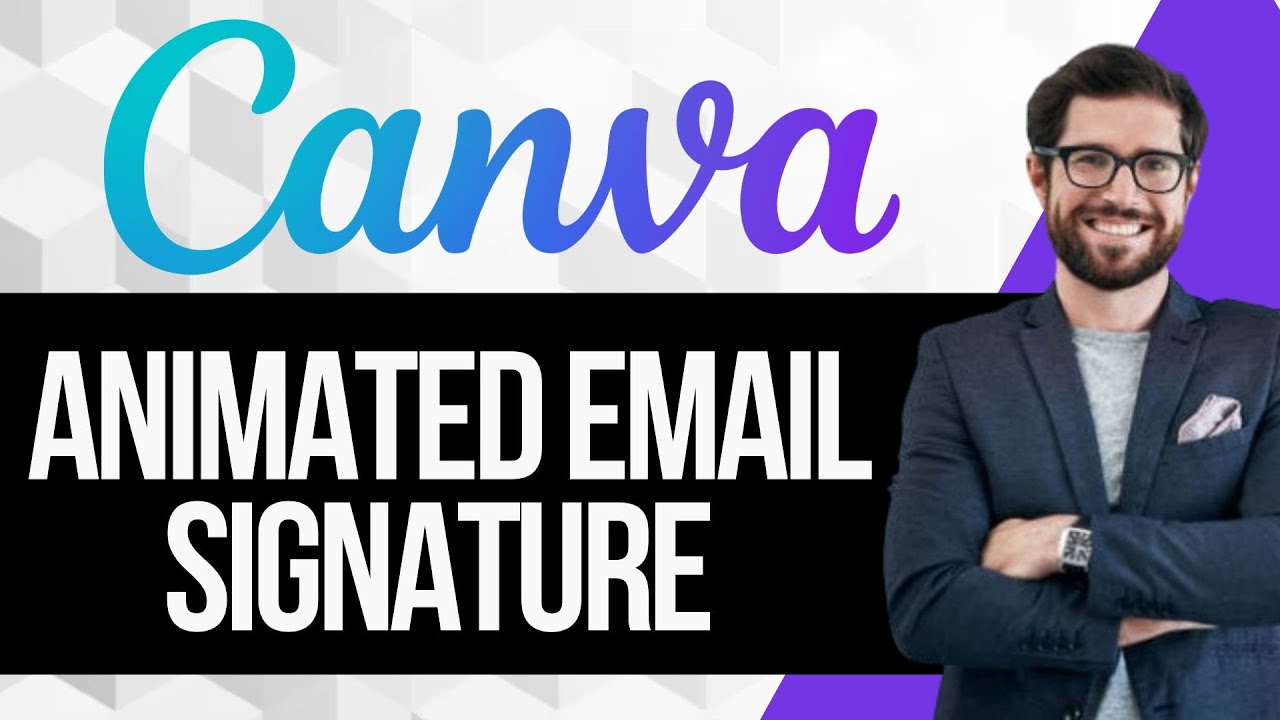 Как создать анимированную подпись электронной почты в Canva