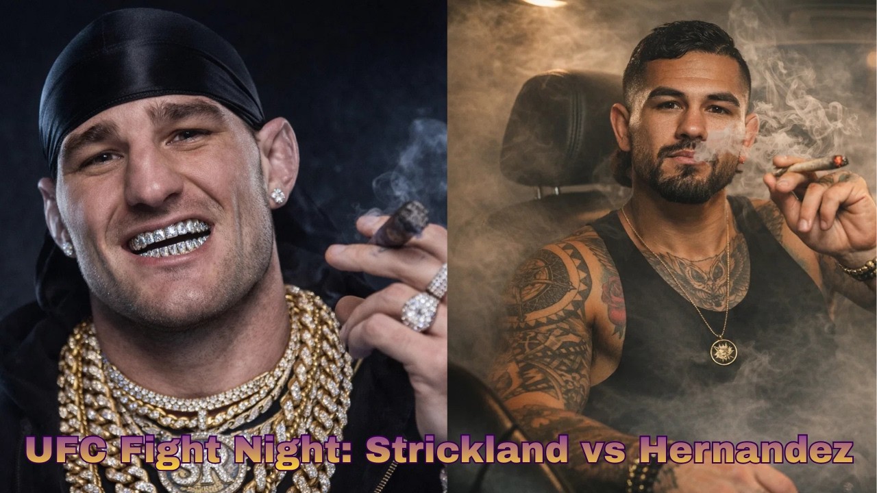 UFC Fight Night Strickland vs Hernandez breakdowns and bets! Return of Desean Strickland?