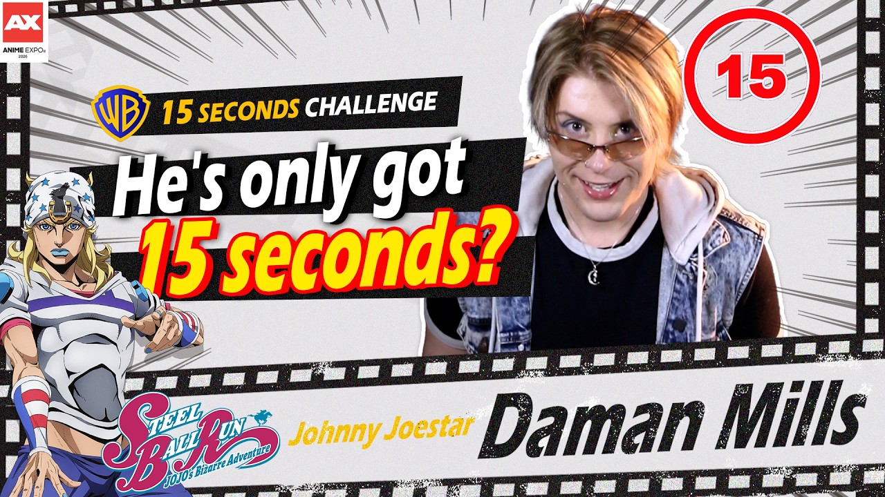 AX2026 | 15 Seconds Challenge | Daman Mills (Johnny Joestar) | STEEL BALL RUN