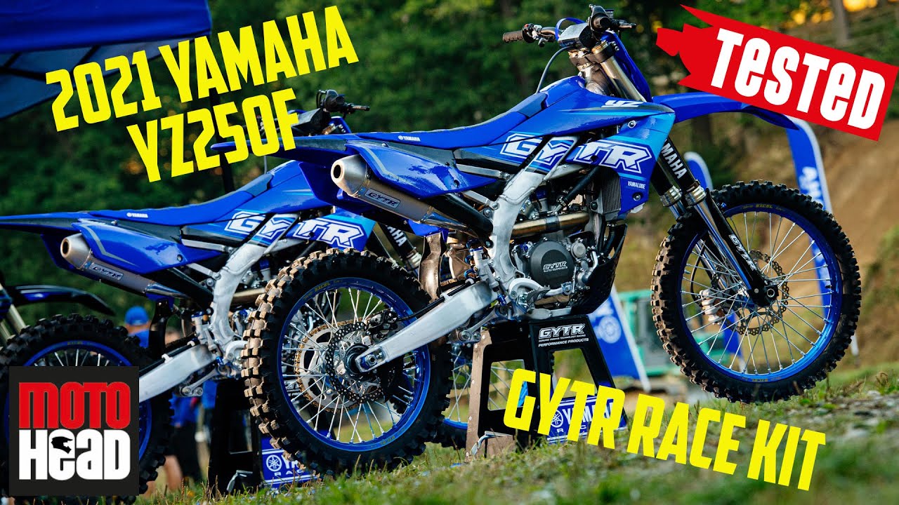 Ultimate 2021 Yamaha YZ250F: On board the bike fitted with the full GYTR race kit