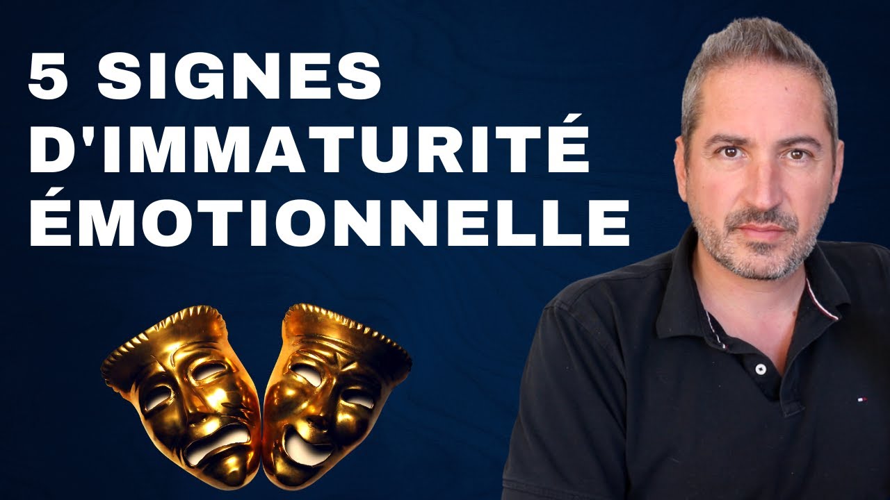 Est-ce un immature émotionnel ? (différent de la perversion narcissique)