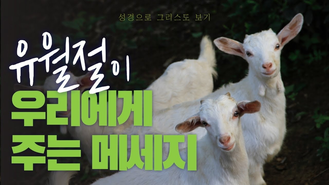 유월절이란 무엇인가? 유월절의 유래와 의미 [성경으로 그리스도 보기]