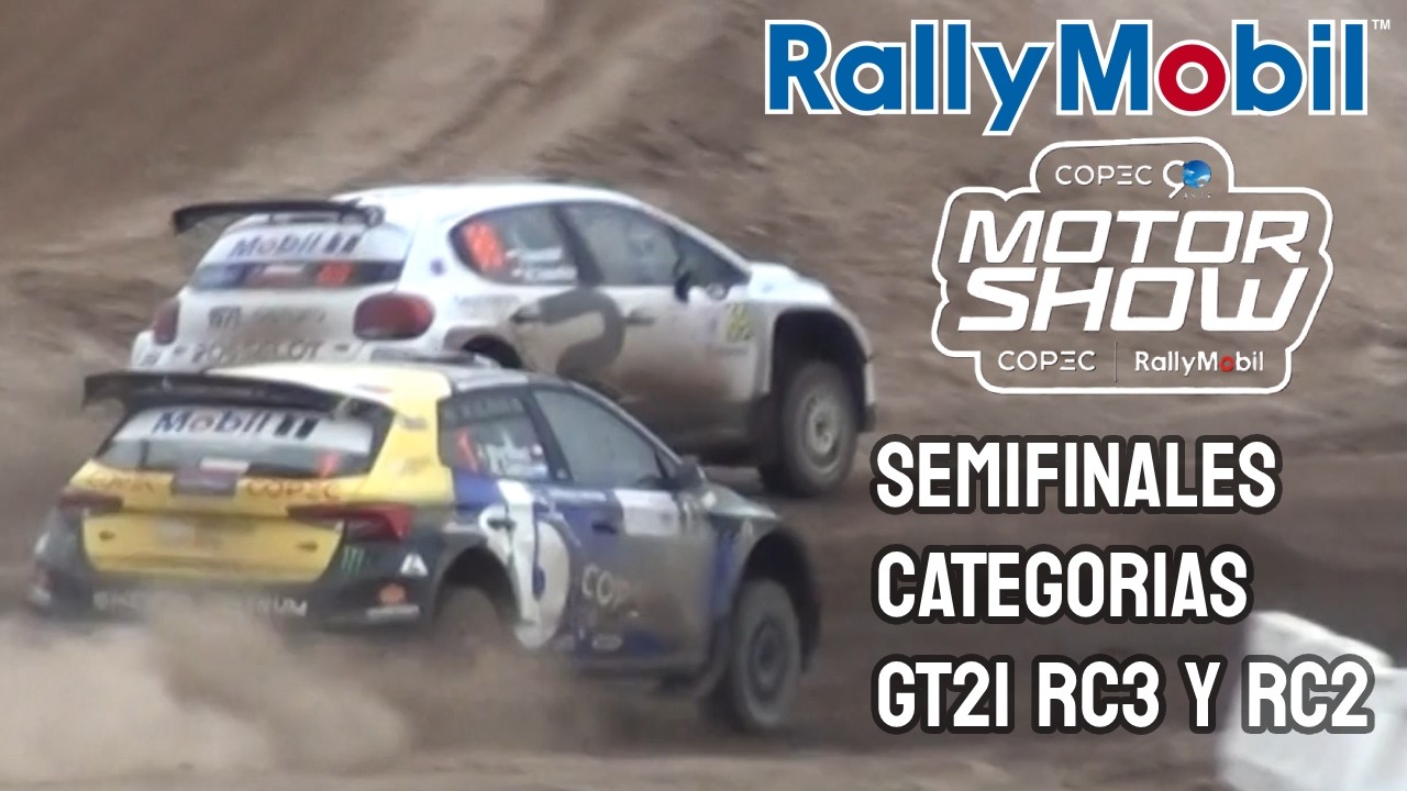 RallyMobil MotorShow Sábado SEMIFINALES CAT GT2I R3 Y RC2PRO