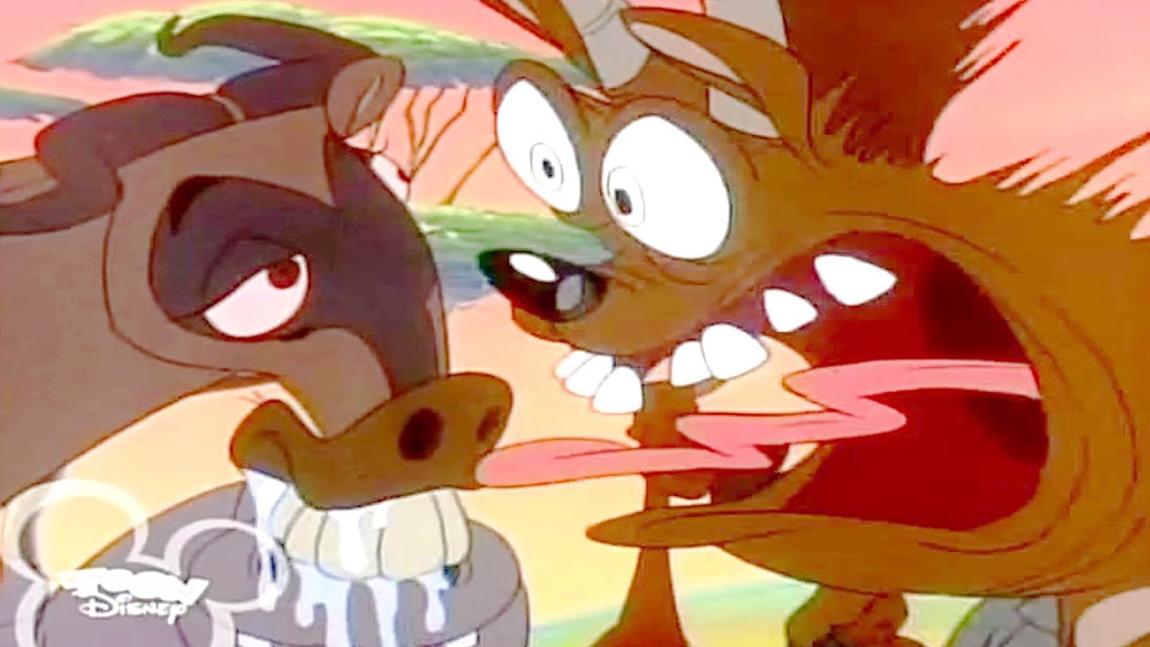 Timon & Pumbaa Season 1x19B - Rafiki Fables) Beauty & The Wildebeest  Full Episode