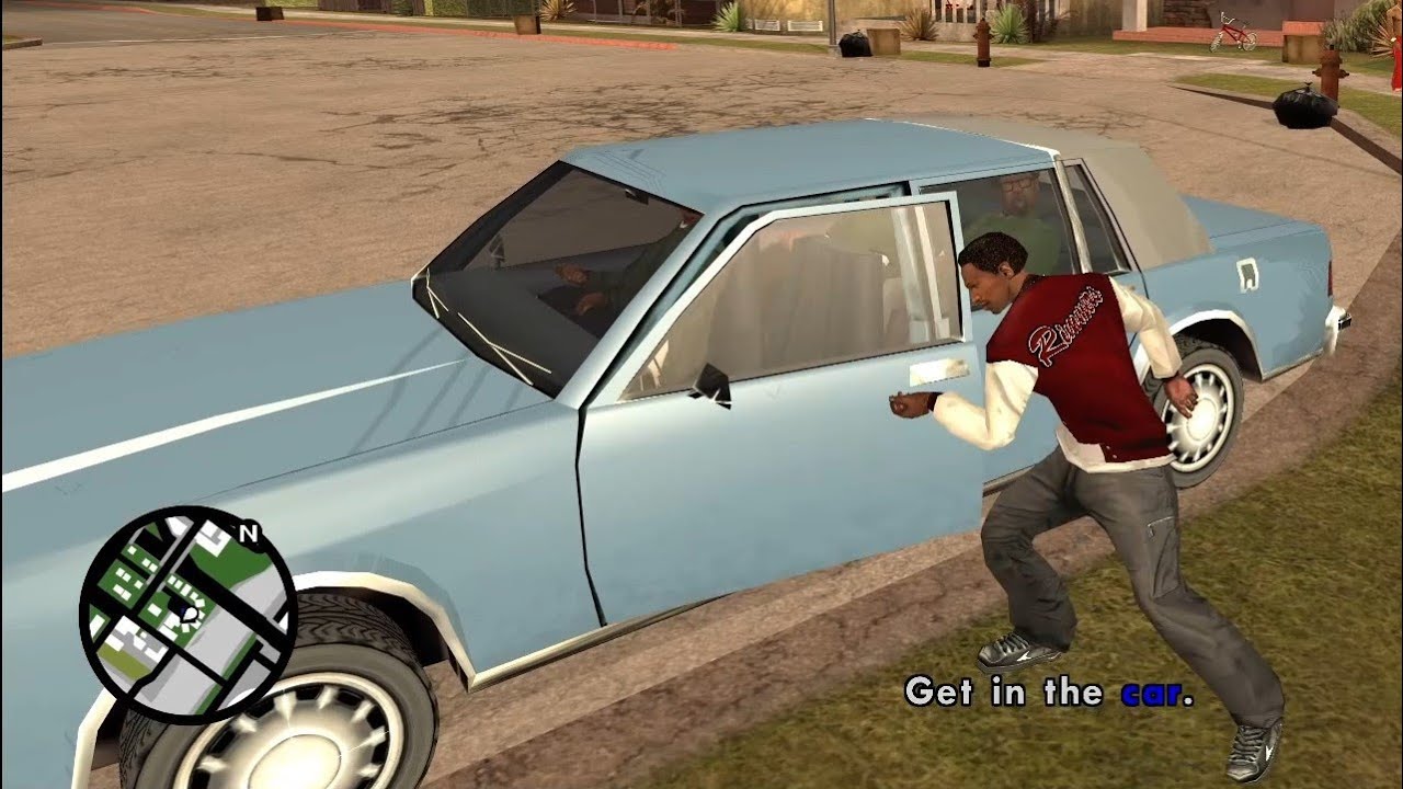Comparativa de mods de animaci&oacute;n para GTA San Andreas: apertura de puertas
