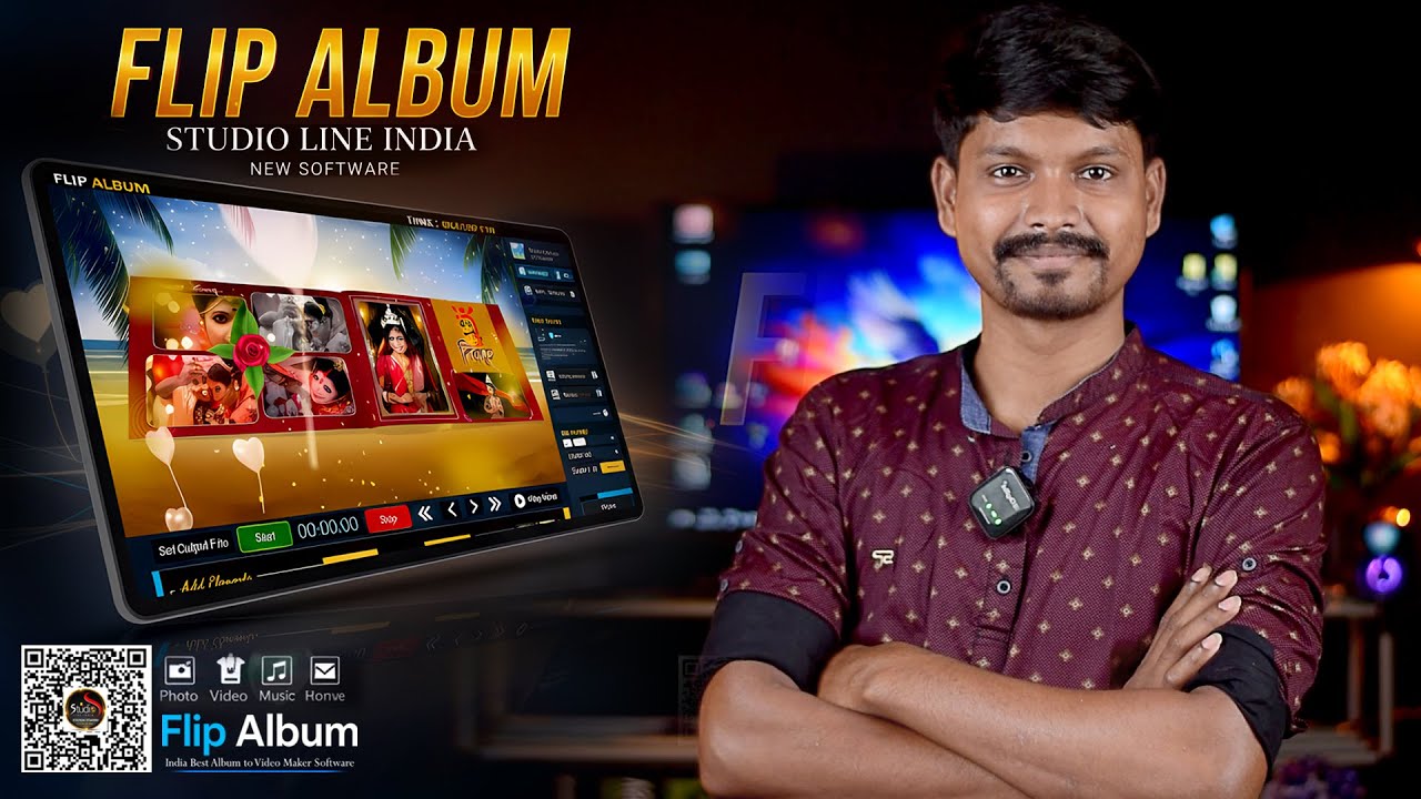 Best 3D FlipBook Album🔥|| Auto 3D Album Video Maker Software || Studio Line India