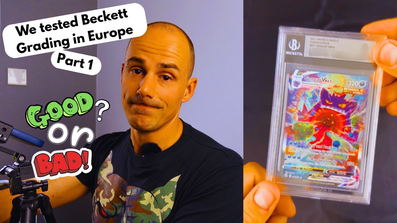 Мы протестировали систему оценок Беккета в Европе. Часть 1. Карточки Pokémon English.