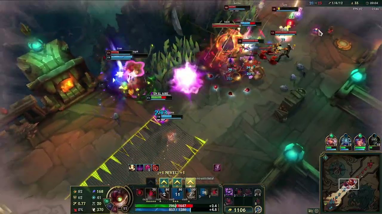 Perdiendo otra vez en aram
