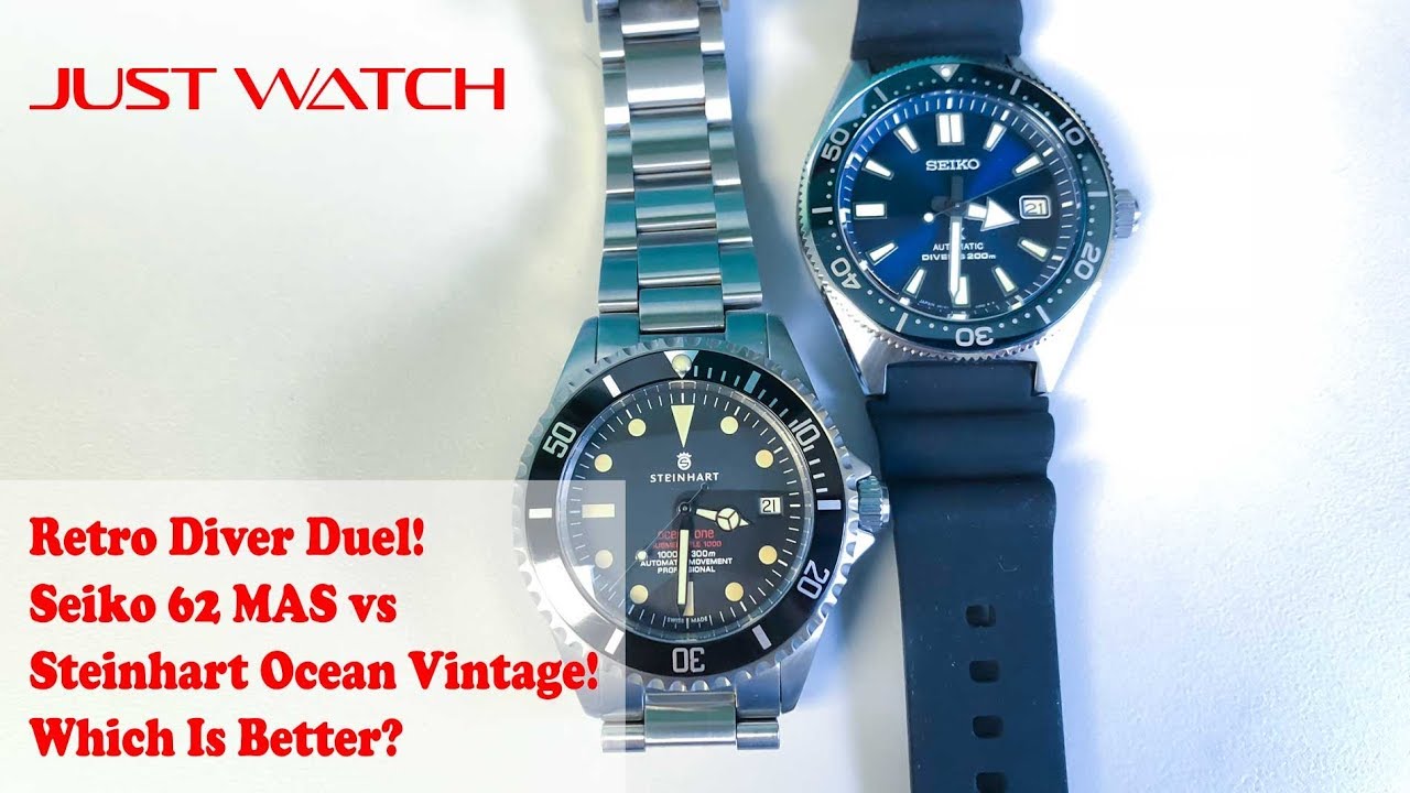 Retro Diver Duel!  Seiko 62MAS vs Steinhart Ocean Vintage
