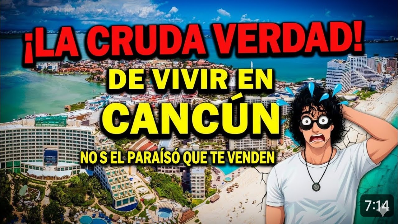 Lo BUENO y lo MALO de vivir en Cancún.