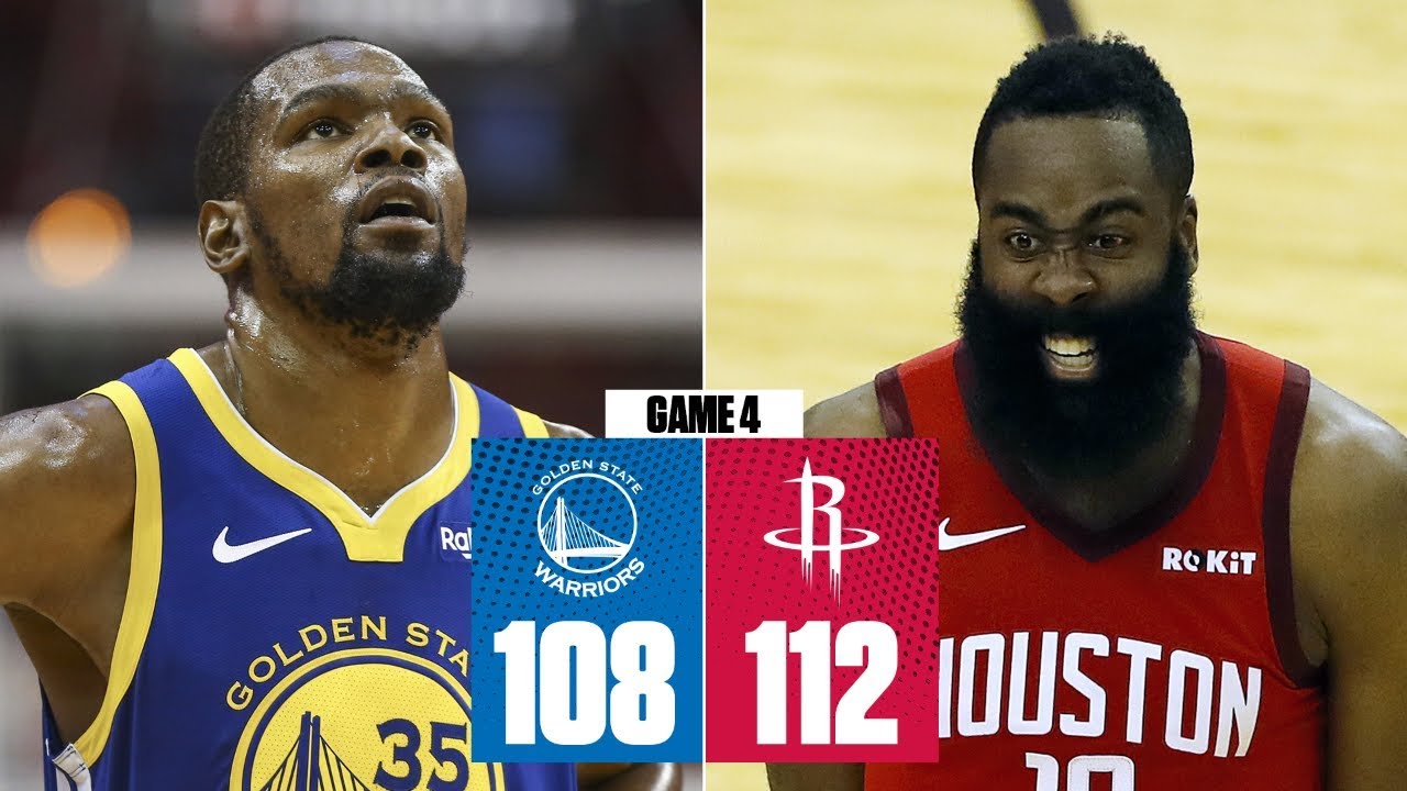 James Harden scores 38 as Rockets even series vs. Warriors | 2019 NBA Playoff Highlights