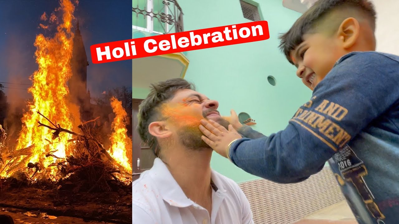 Holi pe Dushyant ne lagaya sabko rang 🎨  @MechanicalJugadu