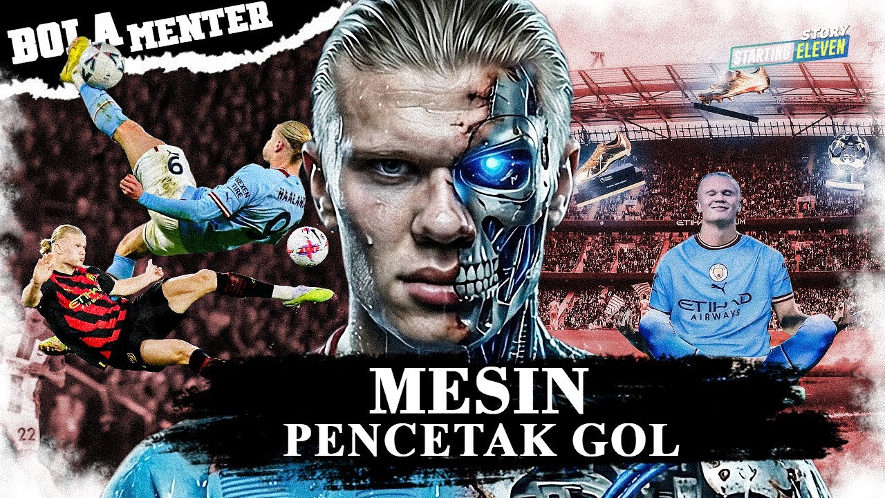 PREDATOR ABSOLUT! Mesin yang Lampaui Batas Gol Manusia, Erling Haaland!
