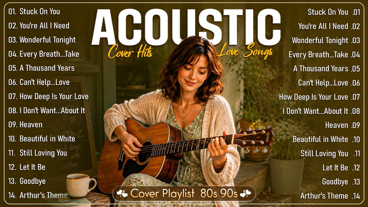 Ultimate Acoustic Love Covers (Female and Male Vocals) &ndash; 70s, 80s & 90s Classics