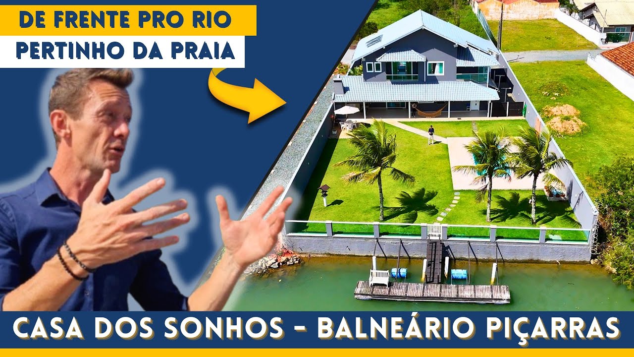 CASA FRENTE pro RIO BALNEÁRIO PIÇARRAS - JÁ VIU UMA DESSAS?