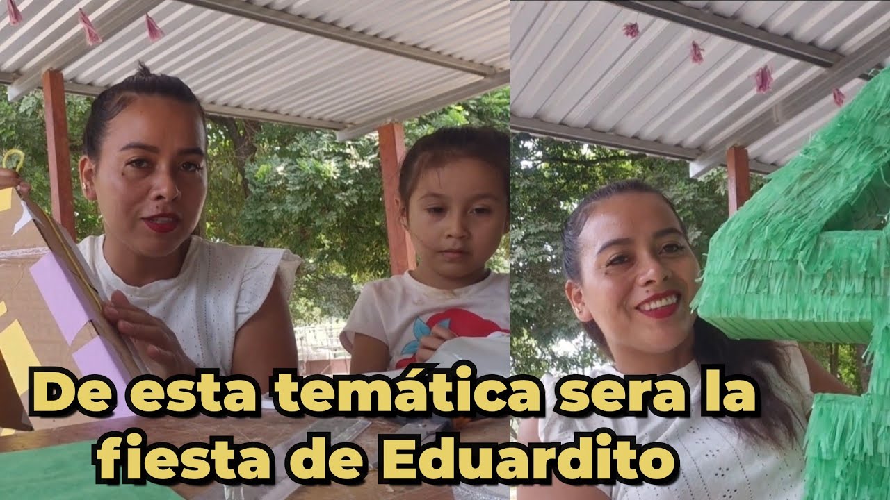 Eduardito cumplira 4 años, asi nos preparamos para su fiesta